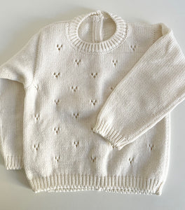 Baby pierced sweater (pre-order)