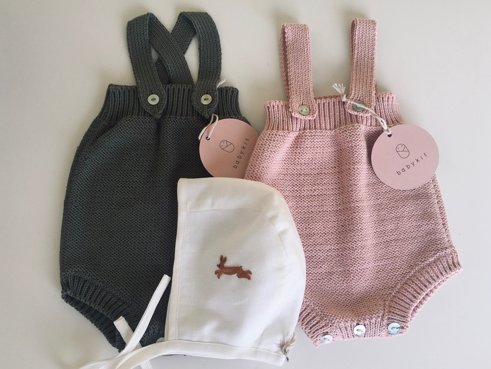 Simple knitted overalls - made by order